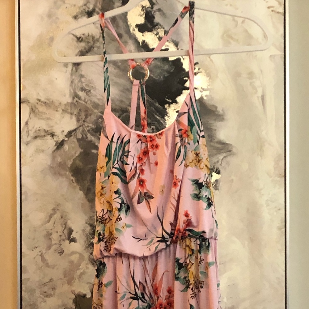 Pink summer dress